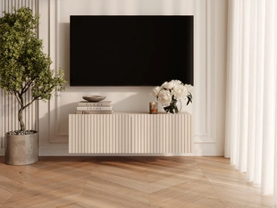 Meuble TV avec portes 100 cm Kioto Cachemire