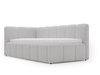 Gris \ Bouclé \ Gauche