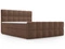 Marron \ Velours \ 180x200 cm
