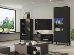 Ensemble de meubles de salon Soroko Noir