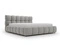 Gris \ Velours \ 200x200 cm