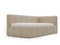 Beige foncé \ Bouclé \ Droits
