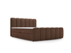 Marron \ Velours \ 180x200 cm