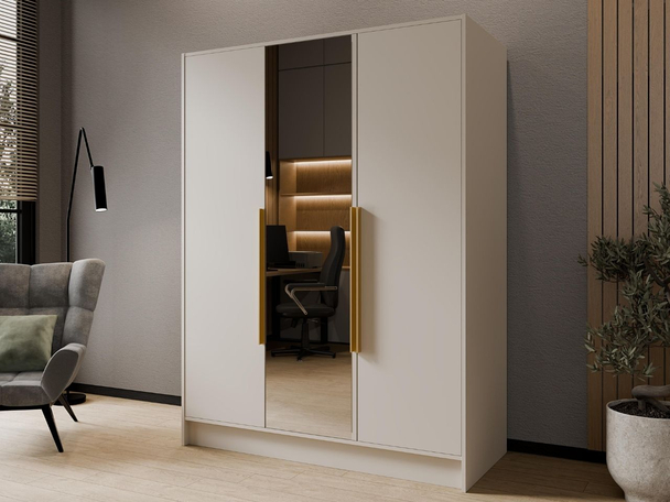Armoire avec Miroir Lucca Cachemire
