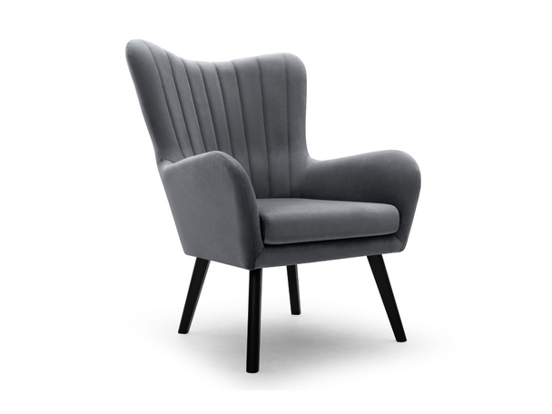Fauteuil sur pieds Ceres Graphite