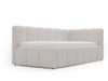 Beige \ Bouclé \ Droits