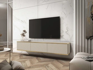 Meuble TV Rangement Diolo Beige